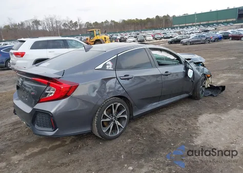 2018 Honda Civic Si z USA, uszkodzony, nr VIN 2HGFC1E52JH709474